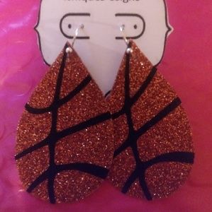 Basketball Earrings